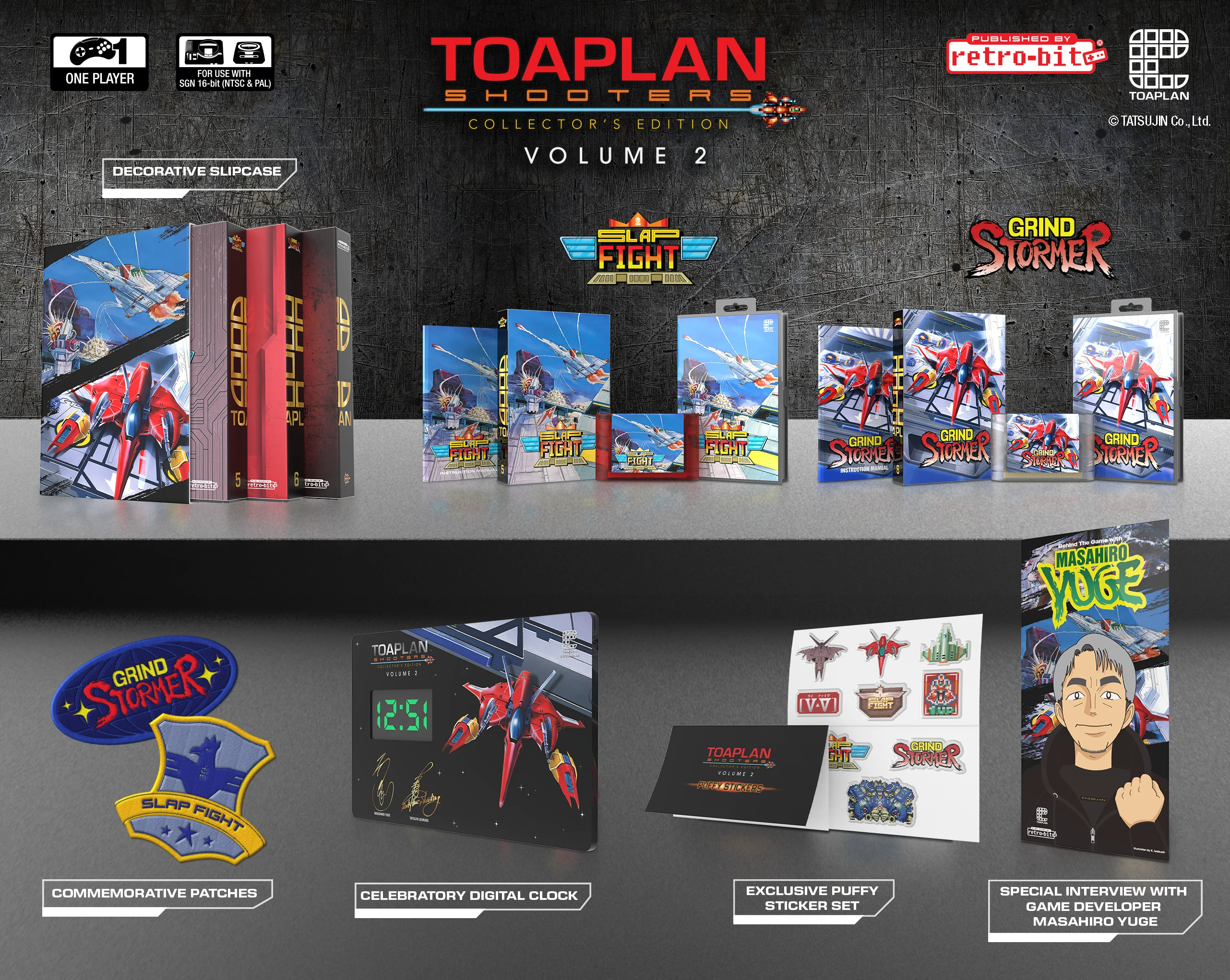 Toaplan Shooters Vol 2 (Collectors Edition) - Sega Mega Drive - Engelsk - Collector's Edition - Gratis frakt v:8234268