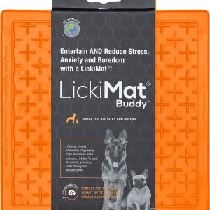 LICKI MAT – Dog Bowl Buddy Orange 20X20Cm – (645.5350) v:7749639 LICKI MAT – Dog Bowl Buddy Orange 20X20Cm – (645.5350) v:7749639
