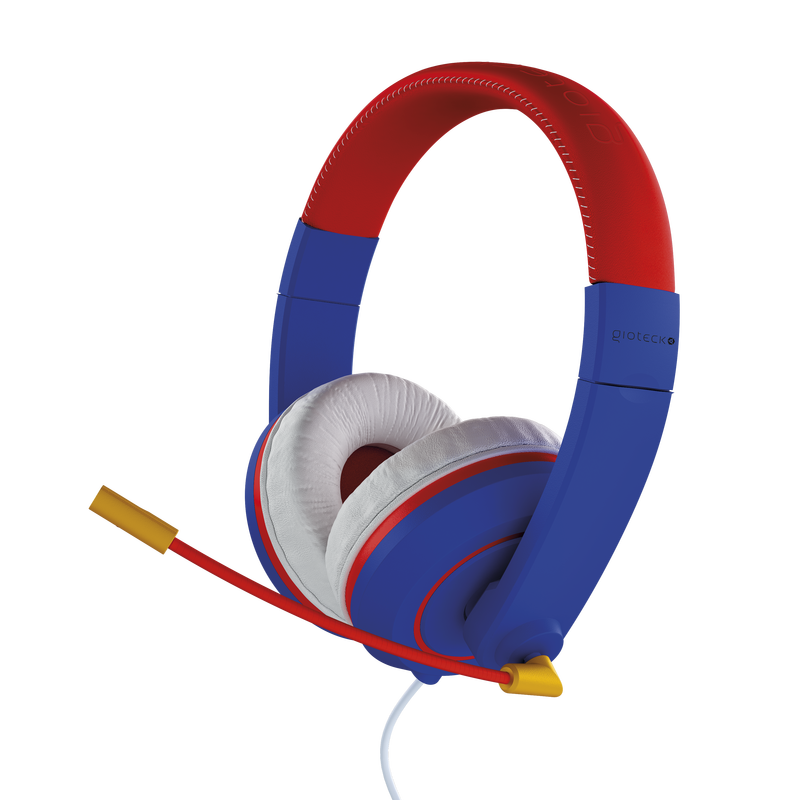 Gioteck XH-100S Wired Stereo Headset (Blue/Red) – Nintendo Switch – Engelsk – Standard v:4010580 Gioteck XH-100S Wired Stereo Headset (Blue/Red) – Nintendo Switch – Engelsk – Standard v:4010580