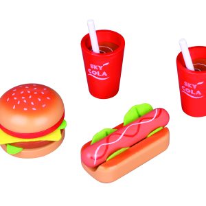 Small Wood – Lunch for Two – Hamburger and Hot Dog Set Menu (L40152) v:8962437