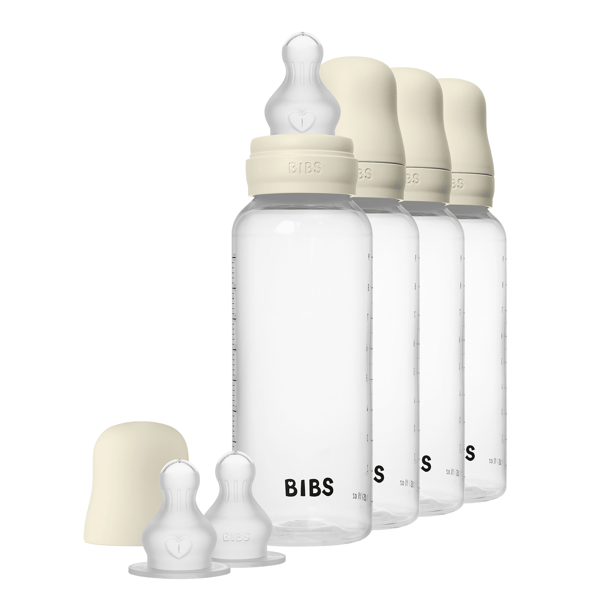 BIBS – Baby Bottle Round Silicone 4 pack – Ivory – 270 ml v:8169396 BIBS – Baby Bottle Round Silicone 4 pack – Ivory – 270 ml v:8169396