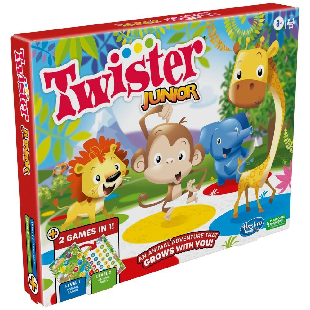 Hasbro Gaming – Twister Junior 2 games in 1 (F7478) v:9851710 Hasbro Gaming – Twister Junior 2 games in 1 (F7478) v:9851710