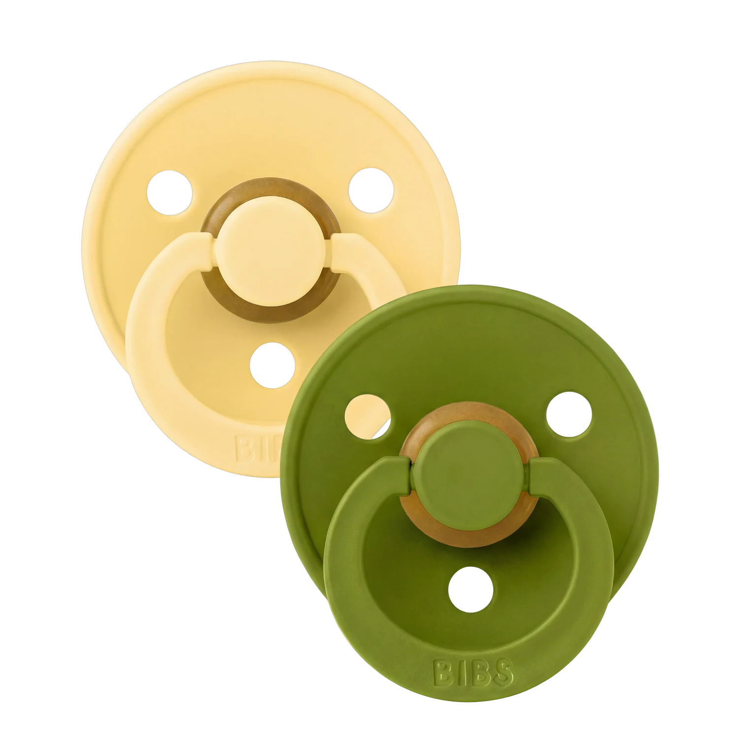 BIBS – Pacifier Colour 2 PACK – Pale Butter/Wasabi – Size 1 v:9924114 BIBS – Pacifier Colour 2 PACK – Pale Butter/Wasabi – Size 1 v:9924114