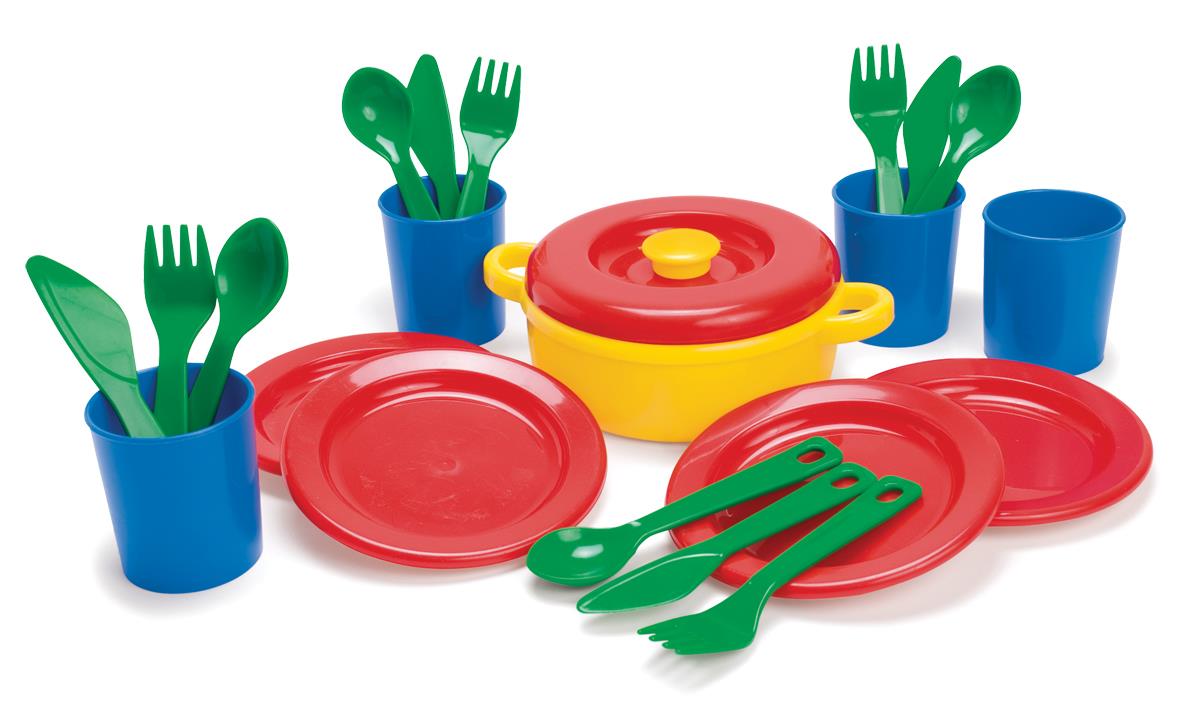 Dantoy - Dinner set in net (4381) v:2741372