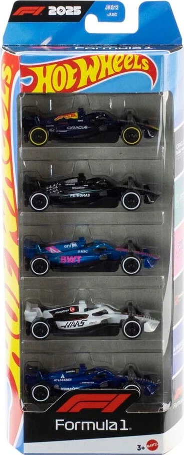 Hot Wheels - F-1 Racing 1:64 5-Pack (JLN11) v:1011919