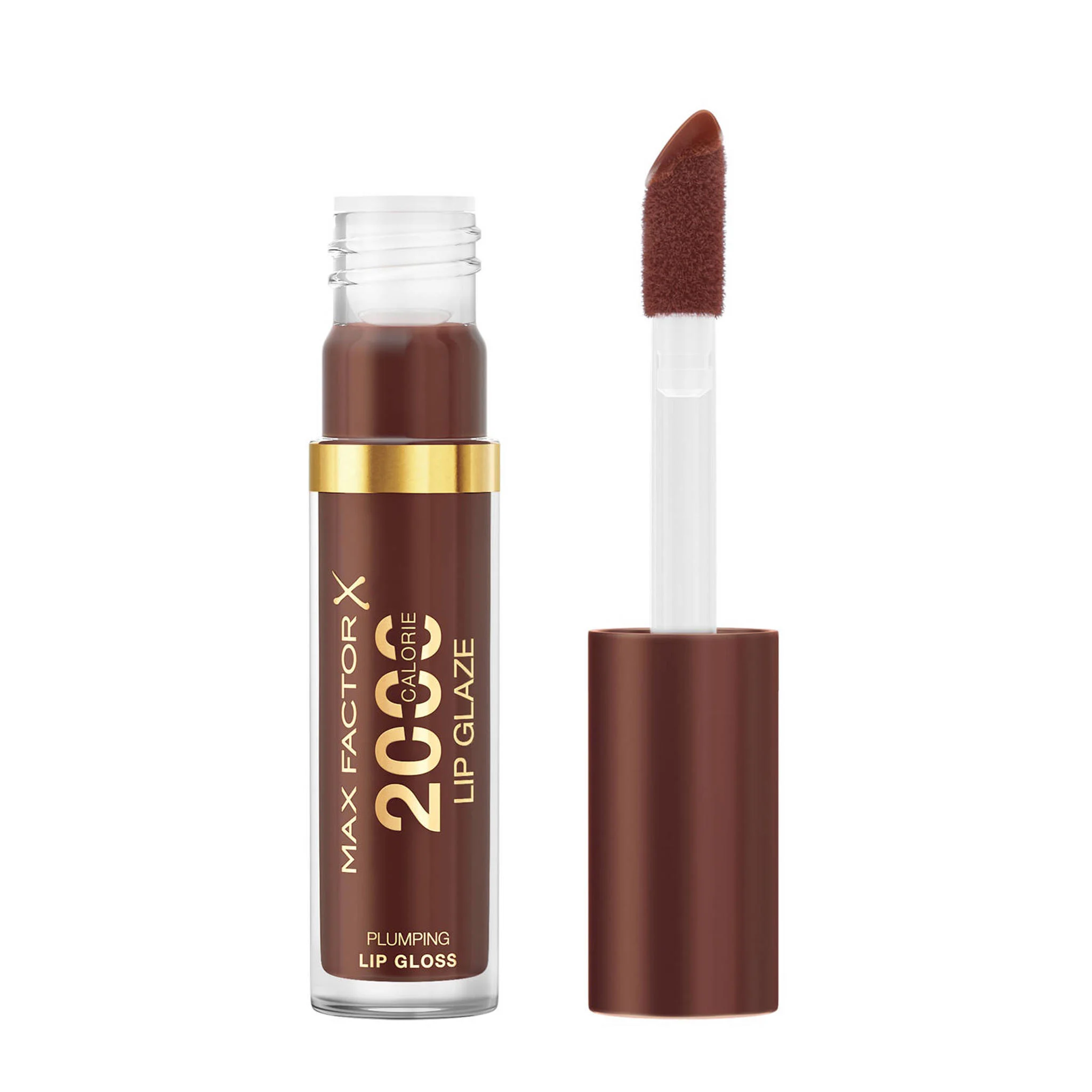 Max Factor - 2000 Calorie Lip Glaze, Lip Gloss - 180 Chocolate Glow - 180 Chocolate Glow v:4747145