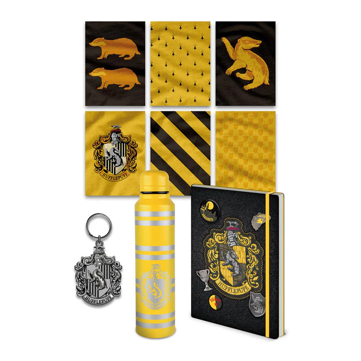 HARRY POTTER (COLOURFUL CREST HUFFLEPUFF) PREMIUM GIFT SET v:1691566