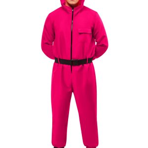 Rubies – Squid Game Costume – Guard – Red – XL v:8502802