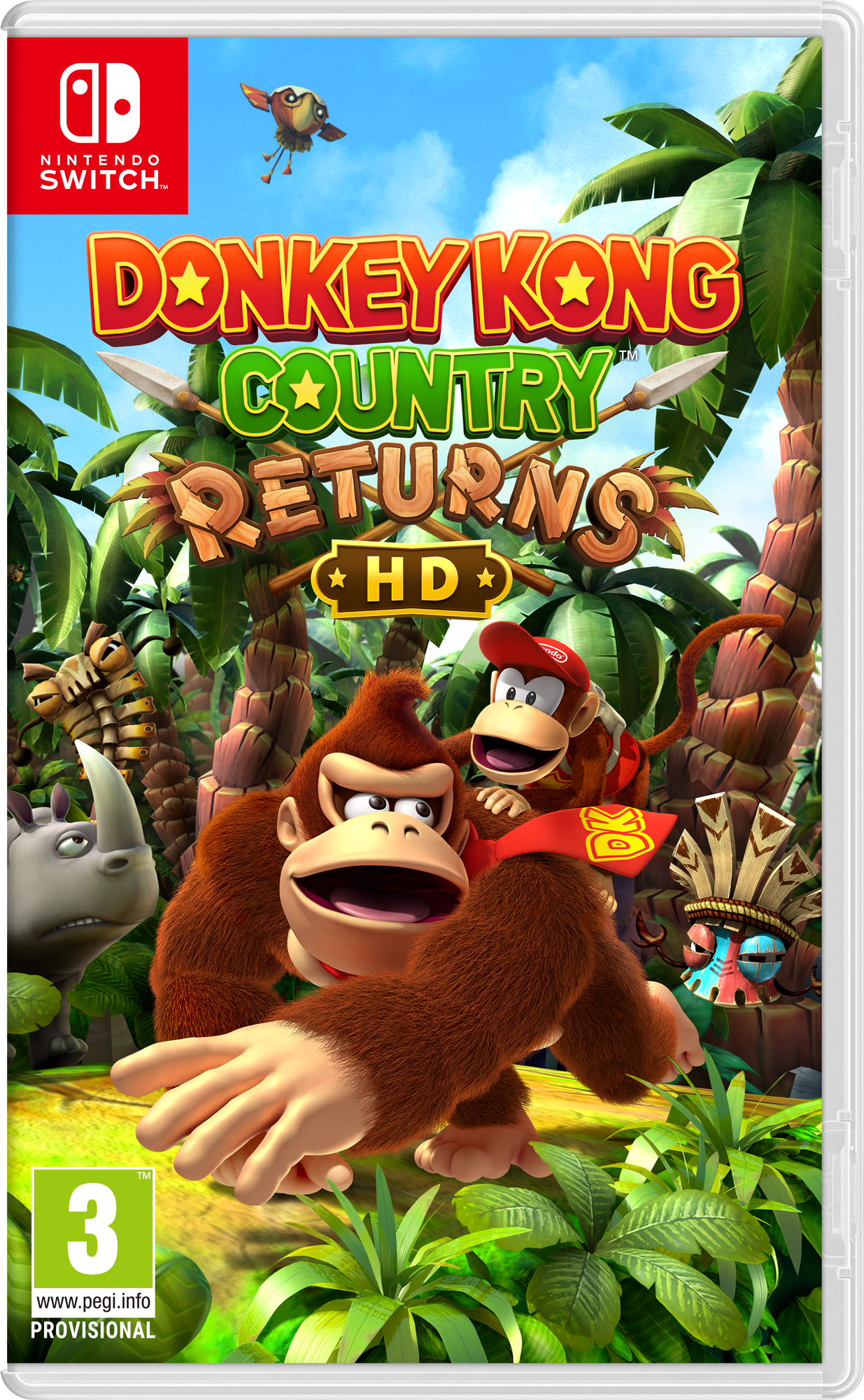 Donkey Kong Country Returns HD - Nintendo Switch - Engelsk - Standard - Gratis frakt v:4348804