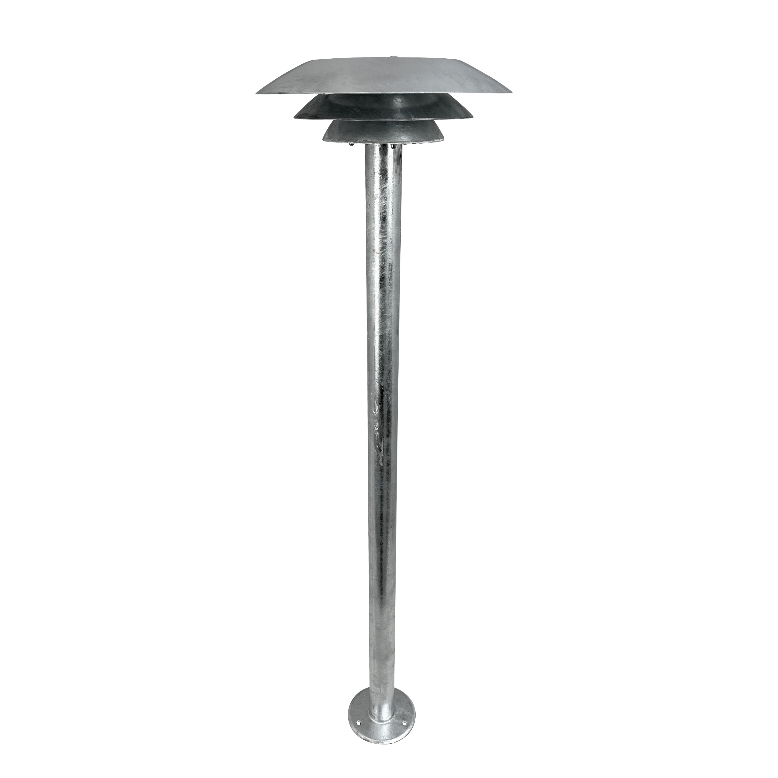 Dyberg-Larsen – DL25 Galvanised Path Light – Galvaniseret – Gratis frakt v:9336873