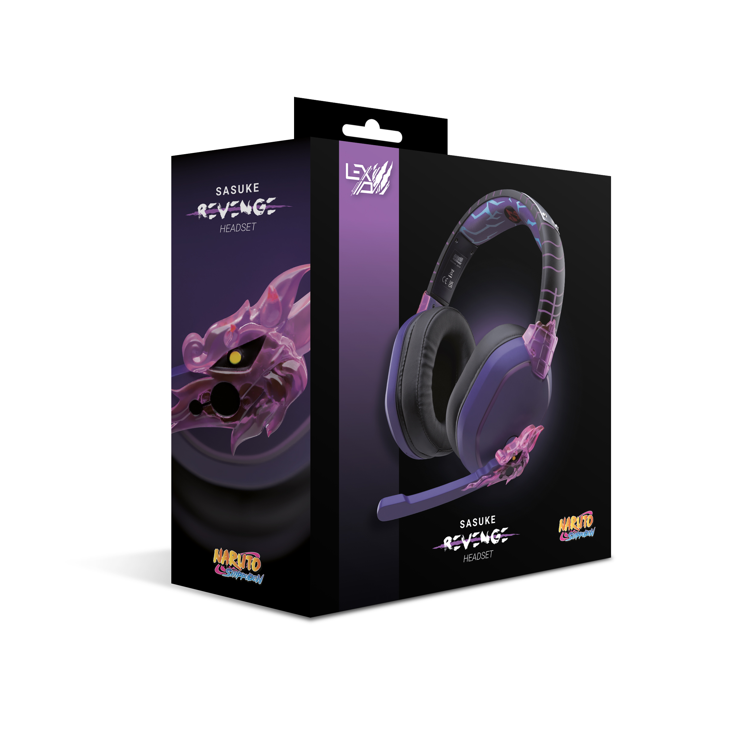 Lexip – Sasuke Headset Design By Tsume – Naruto Shippuden – Gratis frakt v:7450118