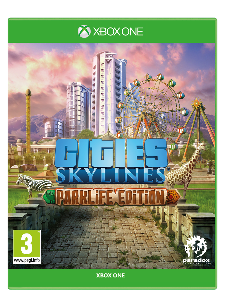 Cities: Skylines - Parklife - Xbox One - Engelsk - Standard v:2027581
