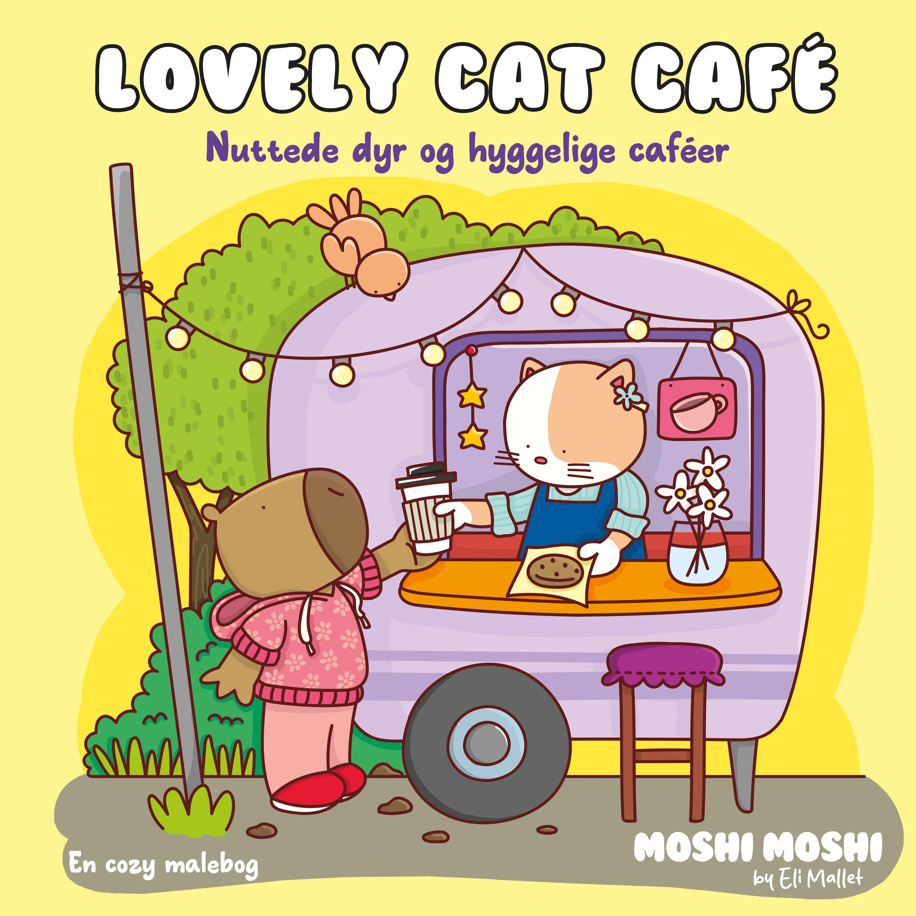 Cozy Coloring – Moshi Moshi: Lovely Cat Café v:7454563 Cozy Coloring – Moshi Moshi: Lovely Cat Café v:7454563