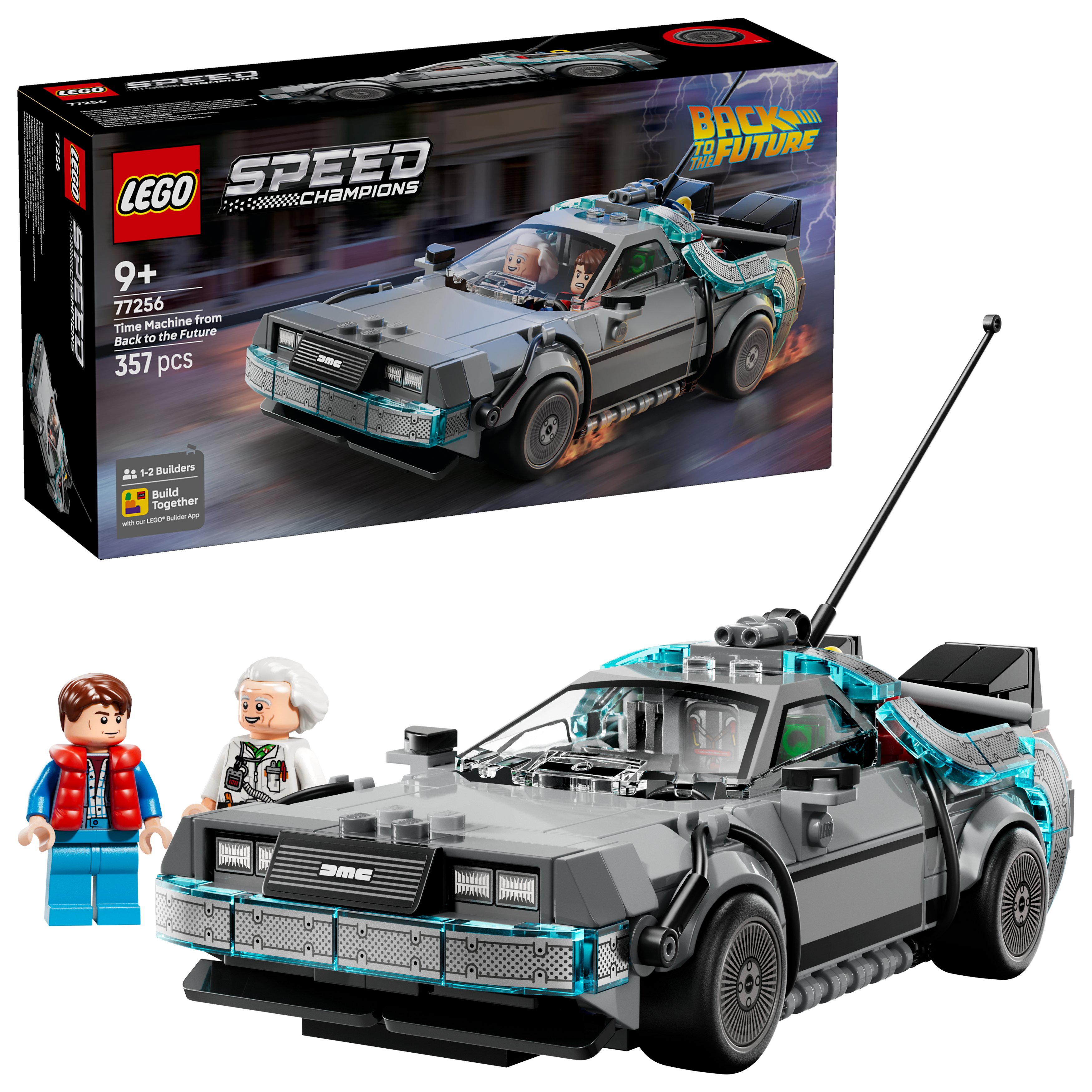 LEGO - Speed Champions - Tidsmaskinen fra Tilbake til fremtiden (77256) v:2401057