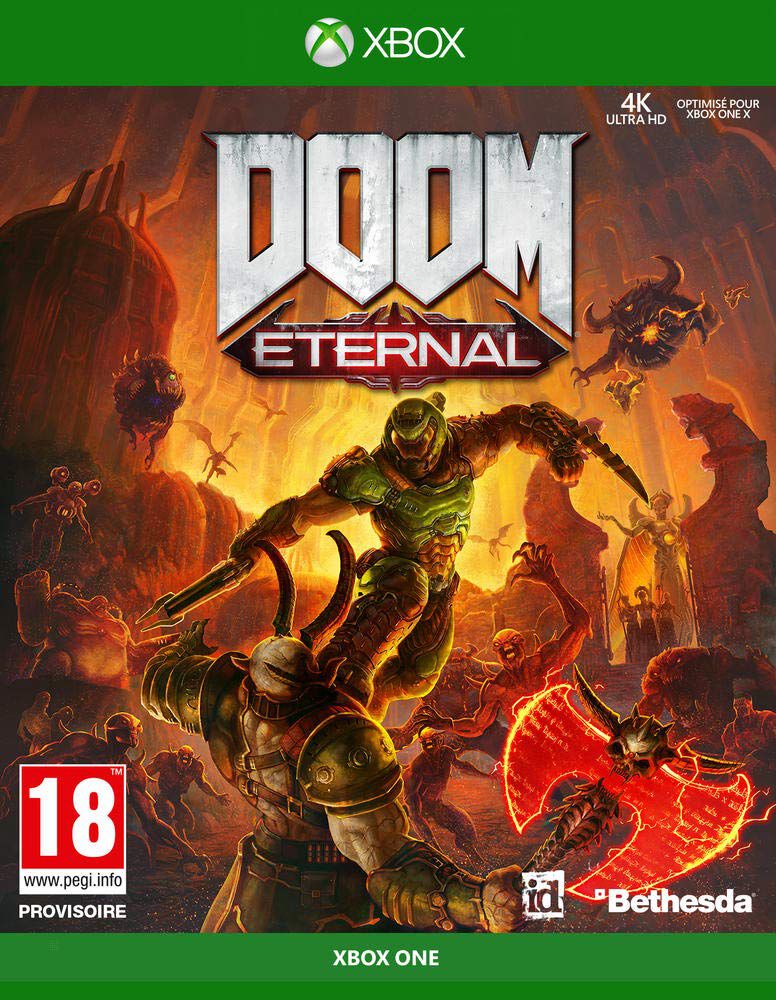 DOOM Eternal (FR/ Multi in game) - Xbox One - Fransk - Standard v:4044270
