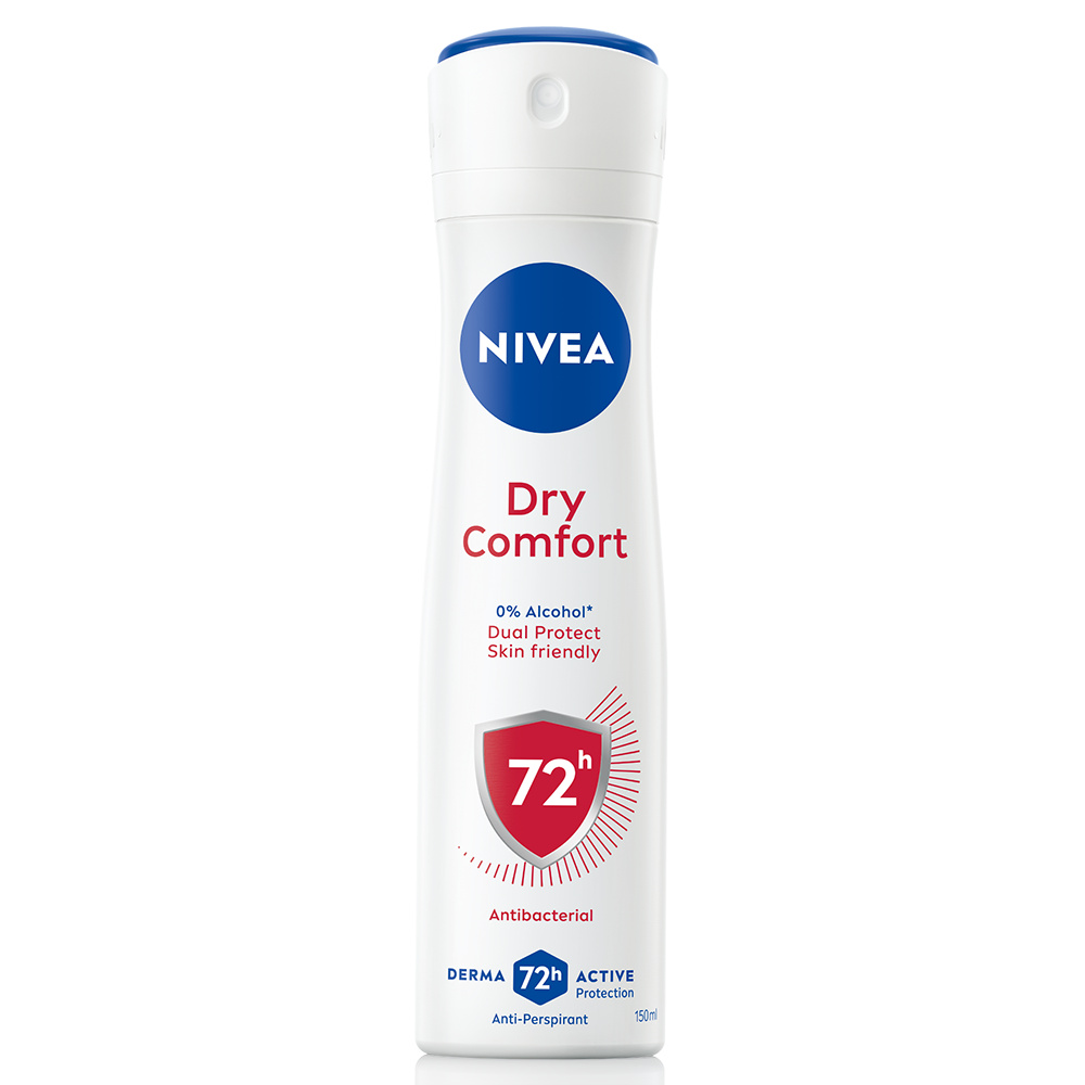 Nivea – Dry Comfort Female Spray – 150 ml v:8603233 Nivea – Dry Comfort Female Spray – 150 ml v:8603233