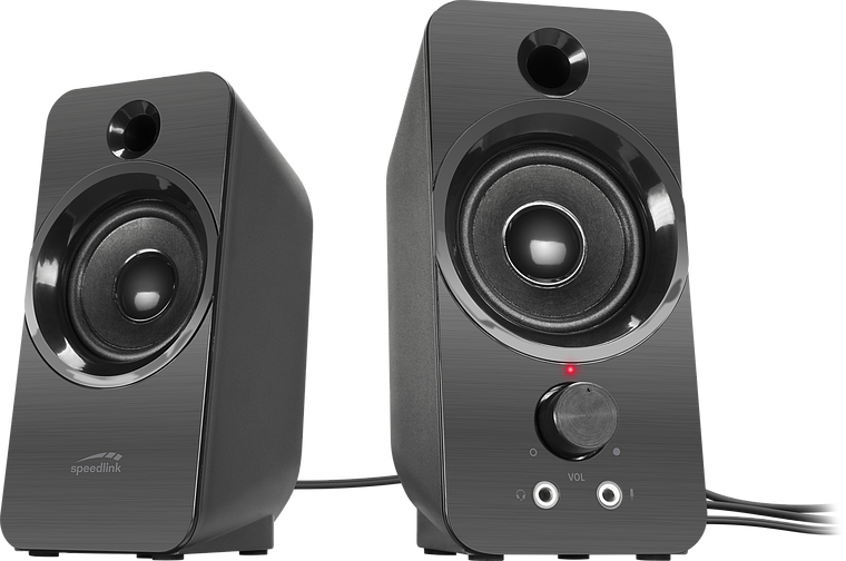 Speedlink - DAROC Stereo Speaker, black v:5864805