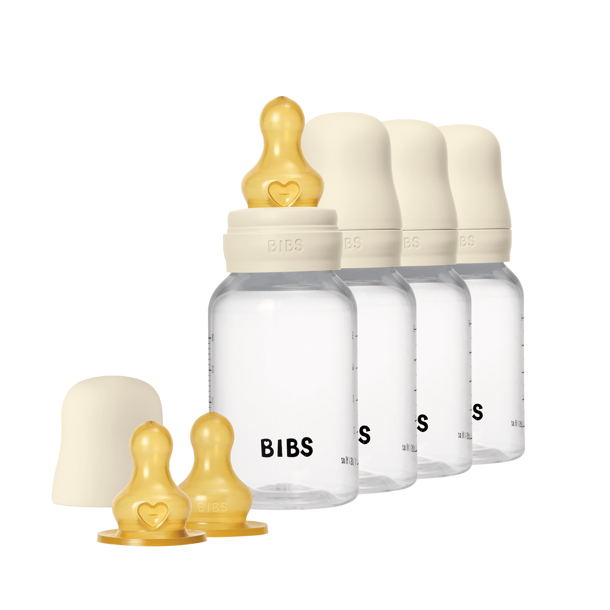 BIBS – Baby Bottle Round Latex 4 Pack – Ivory – 150 ml v:7595056 BIBS – Baby Bottle Round Latex 4 Pack – Ivory – 150 ml v:7595056