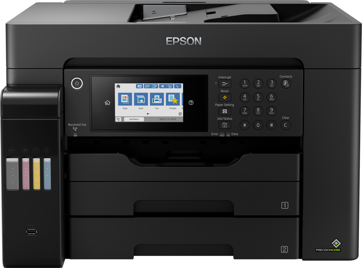 Epson - ET-16655 A3+ Multifunction EcoTank, USB, LAN, Wi-FI - Gratis frakt v:1080652