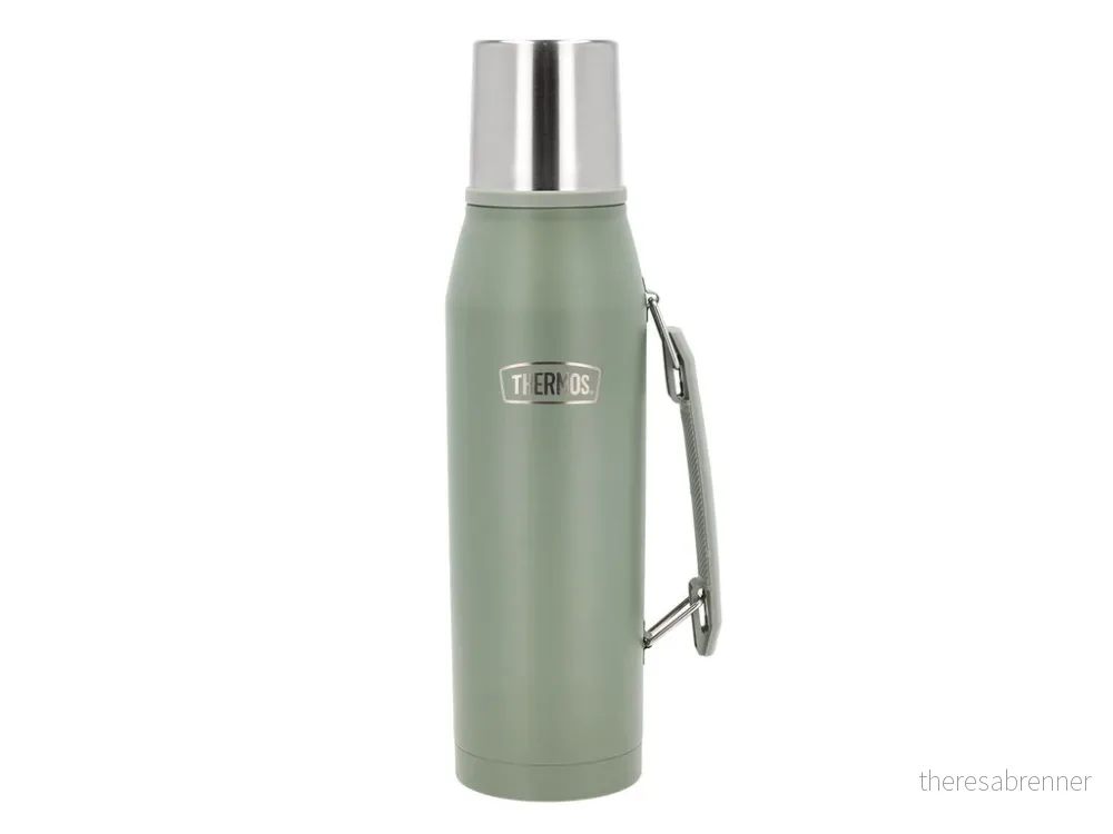 Thermos – Termoflaske 1,3 liter – Grønn - Green - Gratis frakt v:2956825