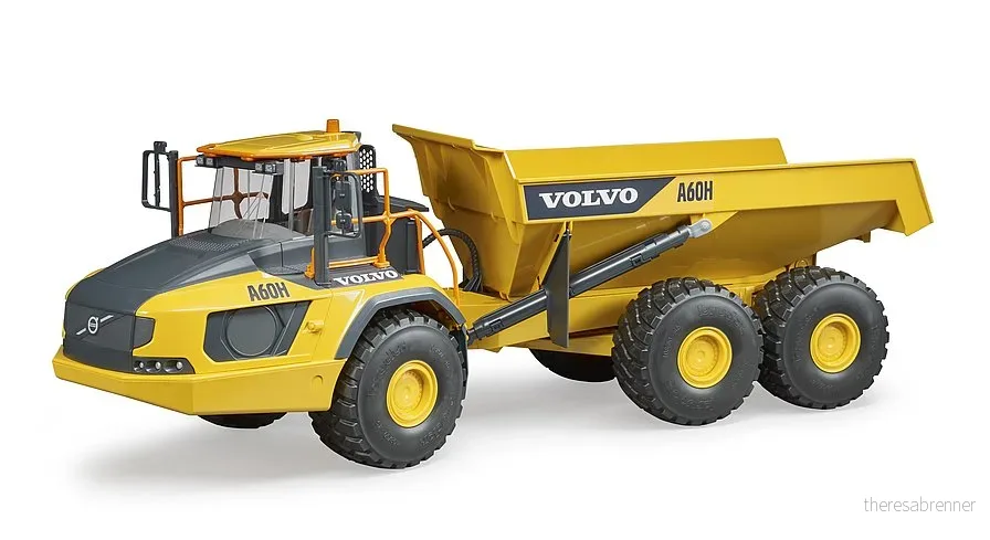 Bruder - Volvo tipper A60H (02455) - Gratis frakt v:1464162
