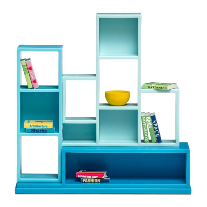 Lundby - Bookshelf Set (18293) v:8414408