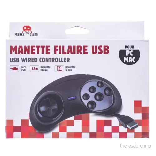 Freaks And Geeks – 6-button USB Controller MEGADRIVE shape for PC/MAC v:5590436 Freaks And Geeks – 6-button USB Controller MEGADRIVE shape for PC/MAC v:5590436