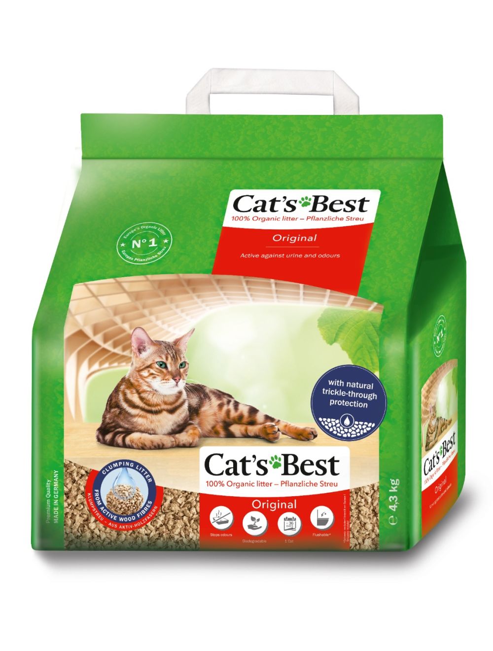 JRS Petcare - Cats Best Original 10L - (400297300092) v:1530074