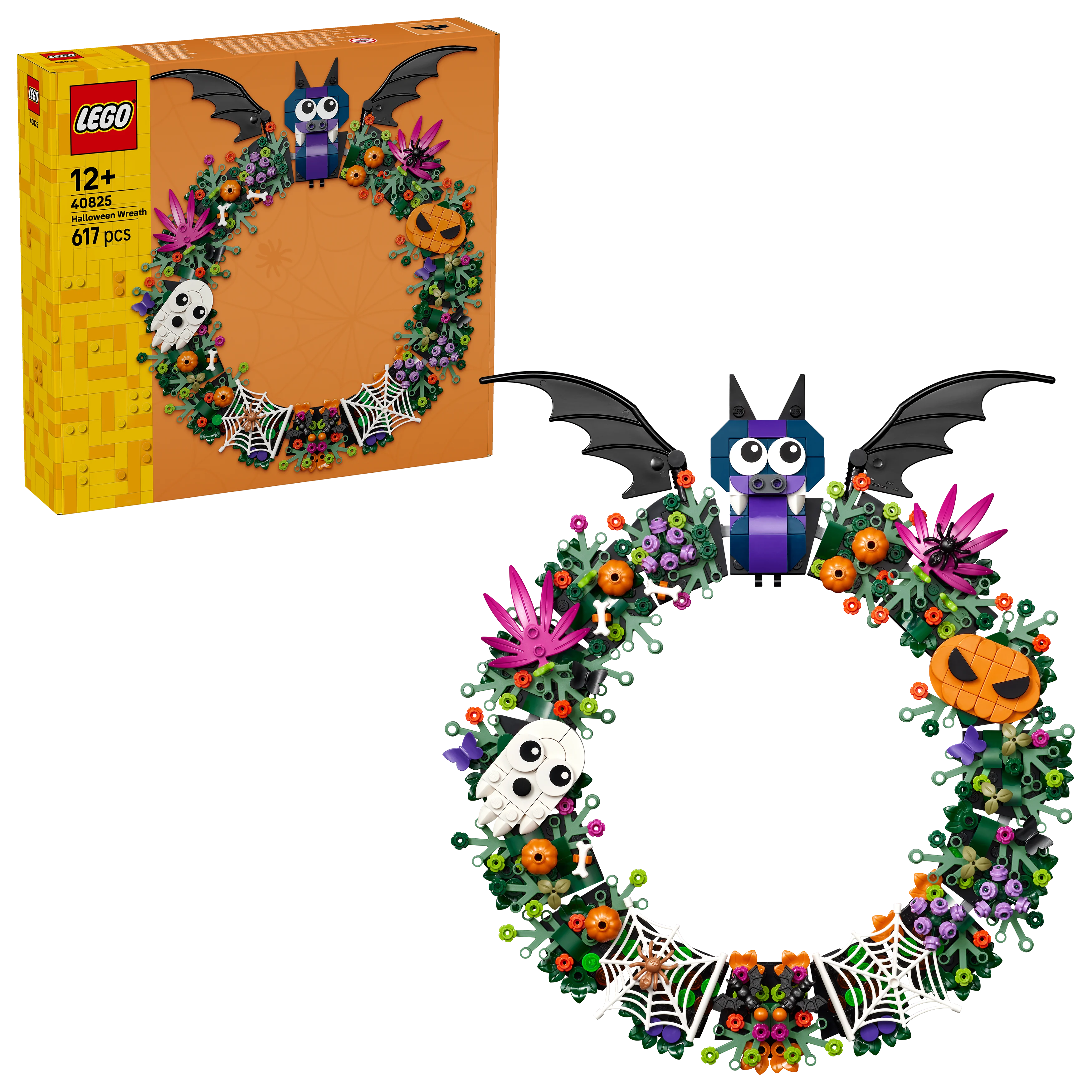 Halloween-krans v:1331886
