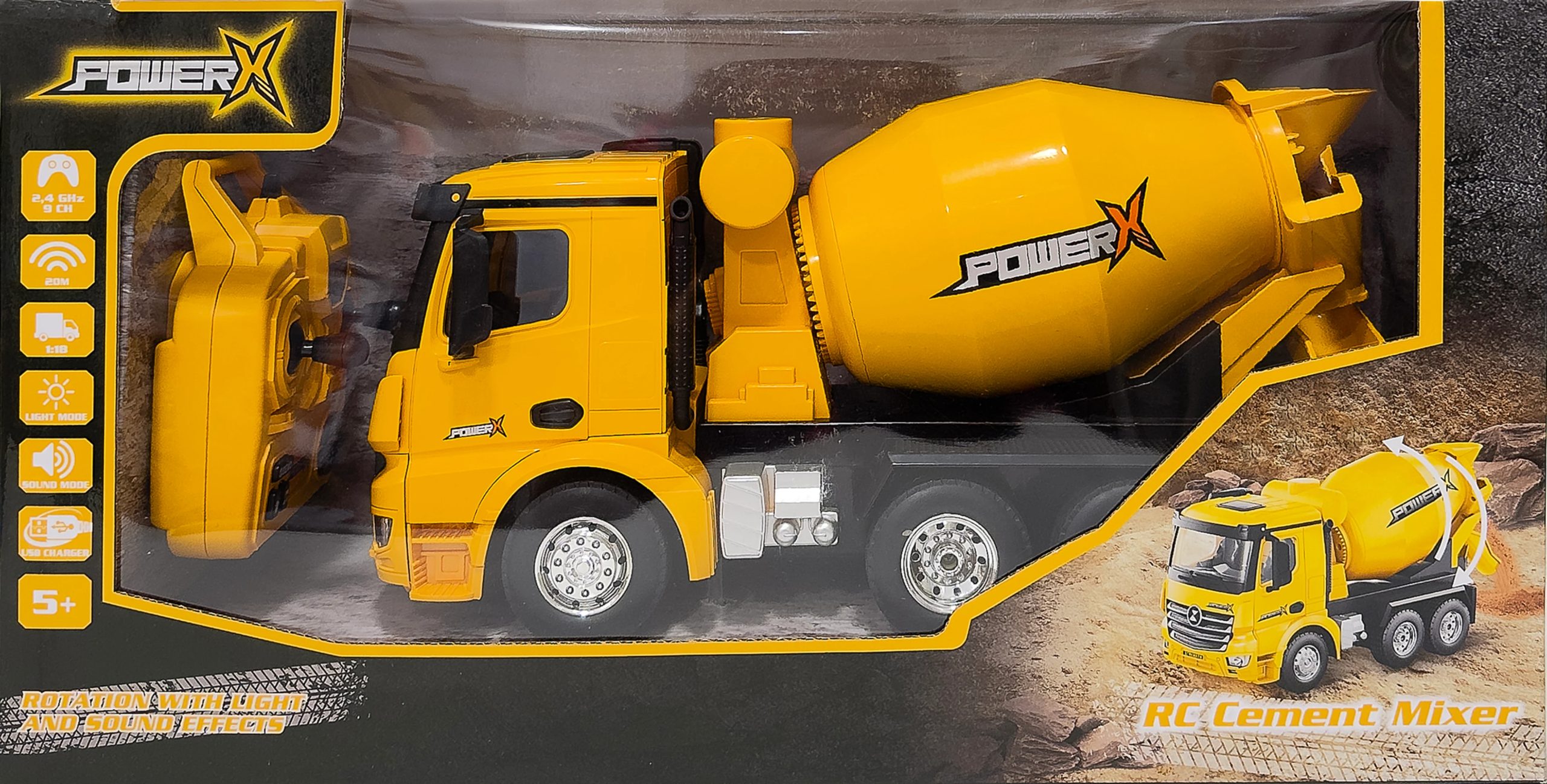 Power X - Fjernstyrt Sementblander v:3153593