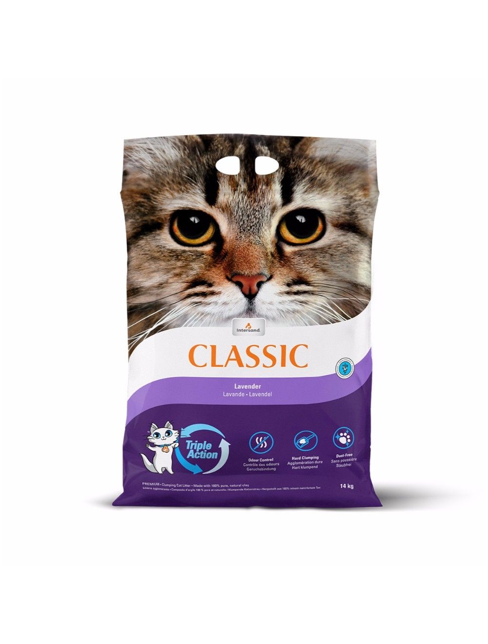 Intersand - Catlitter Extreme Classic Lavender 14kg - (18314) v:6239738
