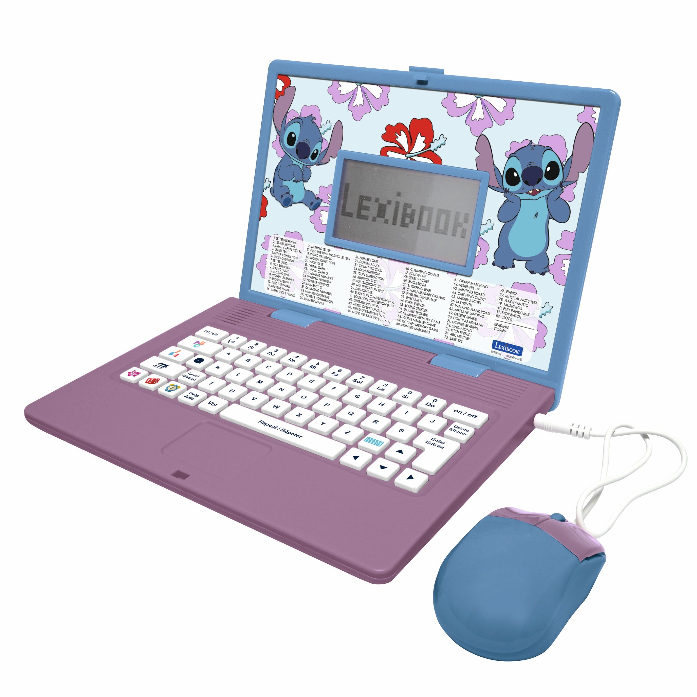 Lexibook – Disney Stitch – Educational Laptop (ENG) (JC598Di1) – Gratis frakt v:9733562 Lexibook – Disney Stitch – Educational Laptop (ENG) (JC598Di1) – Gratis frakt v:9733562
