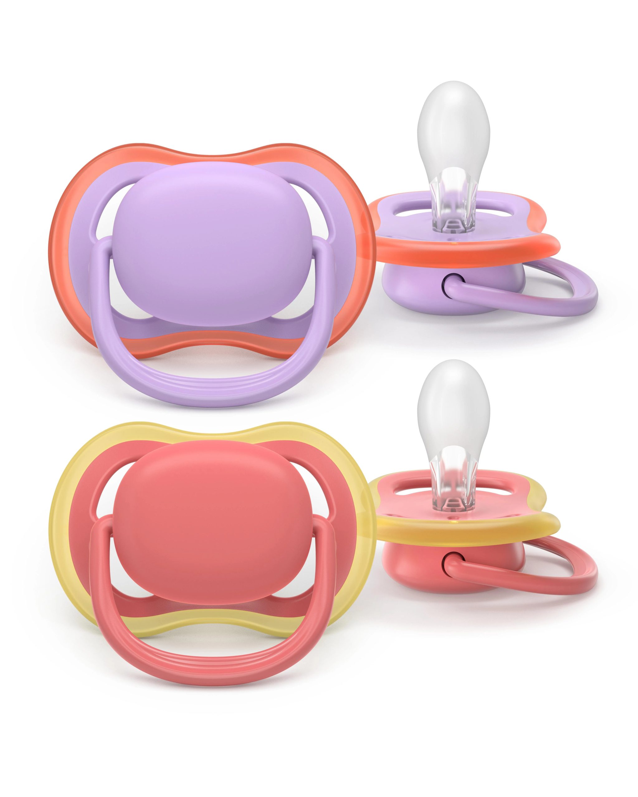Philips Avent - Ultra air soother, 18m+, orange /pink v:4386701