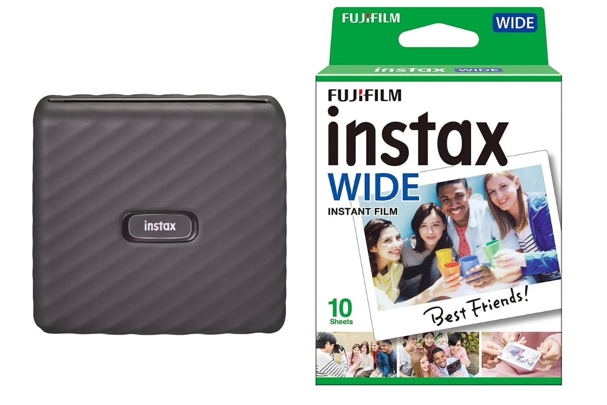 Fuji - Instax Link Wide - Smartphone Printer Bundle with Instax WIDE film 10shots - Gratis frakt v:5240239