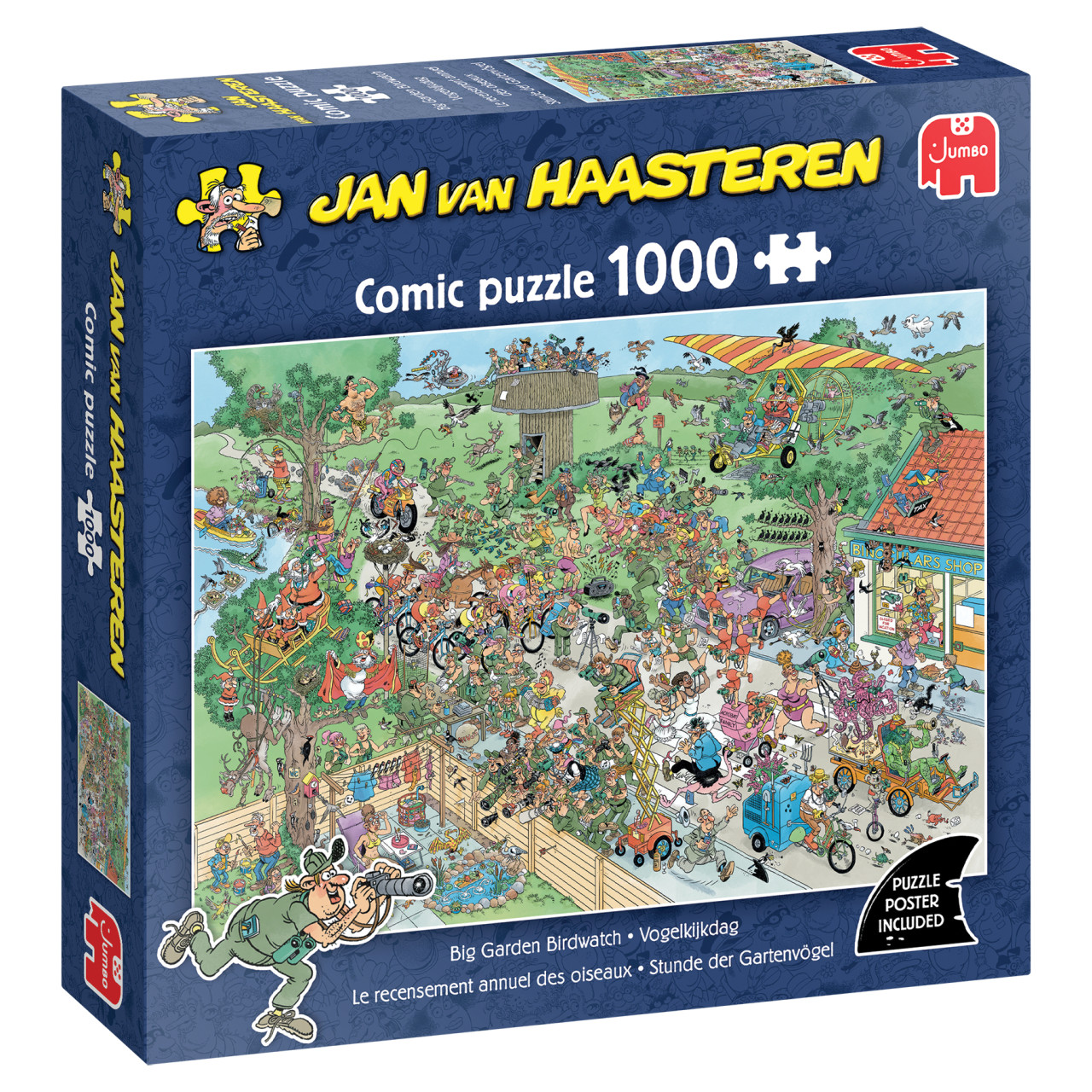 Jan van Haasteren – Big Garden Birdwatch (1000 pieces) (1110100623) v:2519960