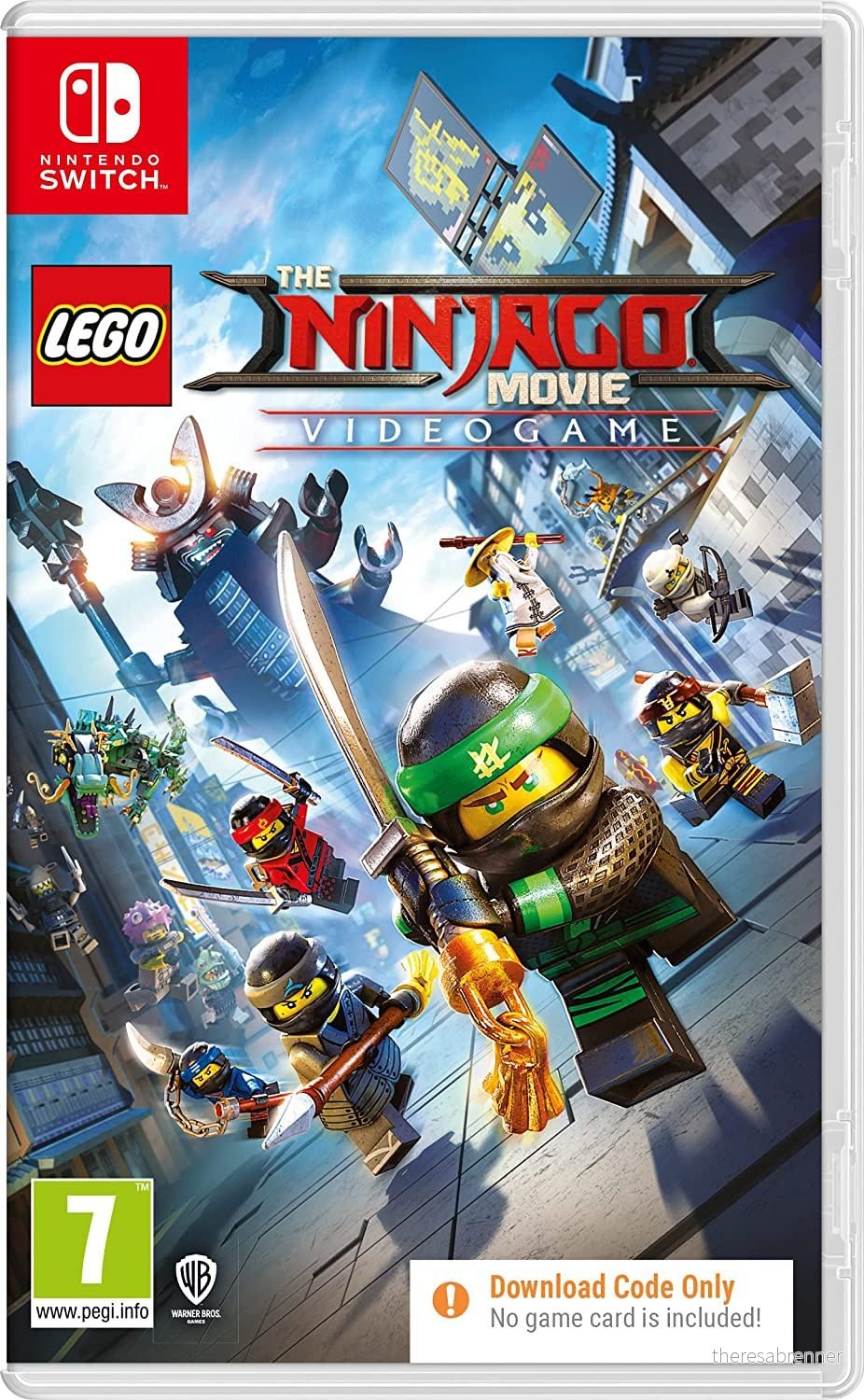 LEGO The Ninjago Movie: Videogame (Code In Box) - Nintendo Switch - Engelsk - Code in a Box v:6568683