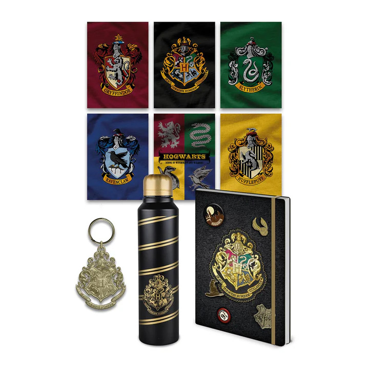 HARRY POTTER (COLOURFUL CREST) PREMIUM GIFT SET – Gratis frakt v:7806938
