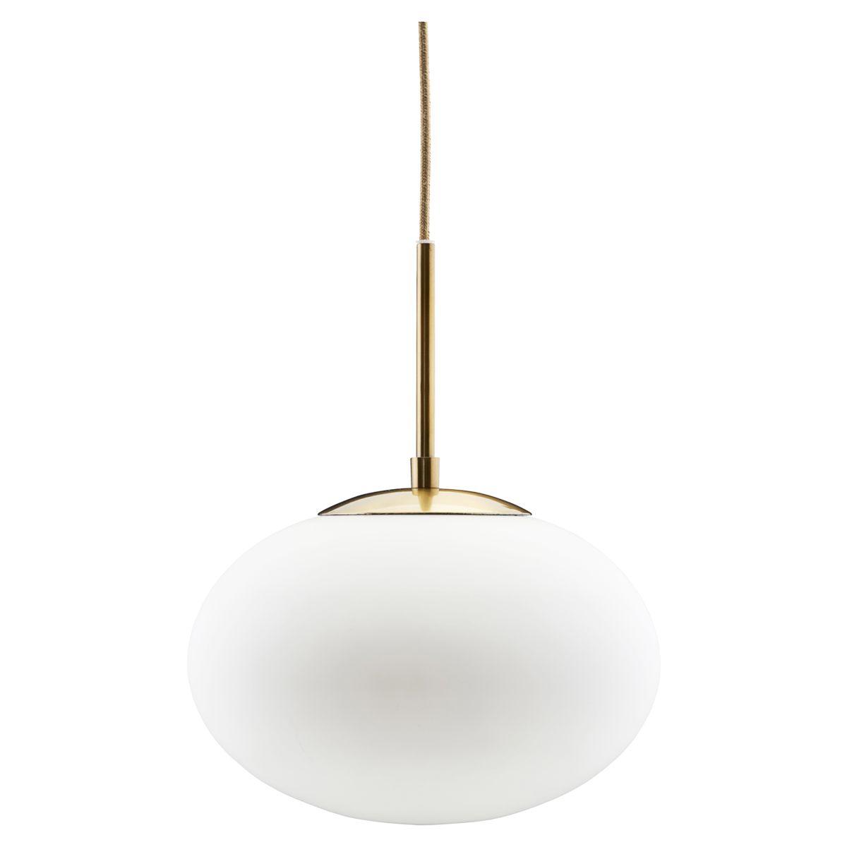 House Doctor - Lampe, HDOpal - Hvit - Diameter 30 cm, Height 35 cm - Gratis frakt v:9006184