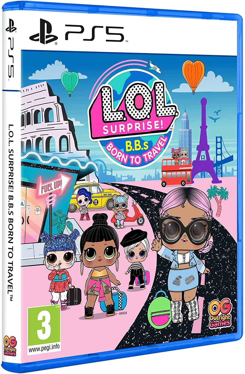 L.O.L. Surprise! B.B.s BORN TO TRAVEL - PlayStation 5 - Engelsk - Standard v:1718748
