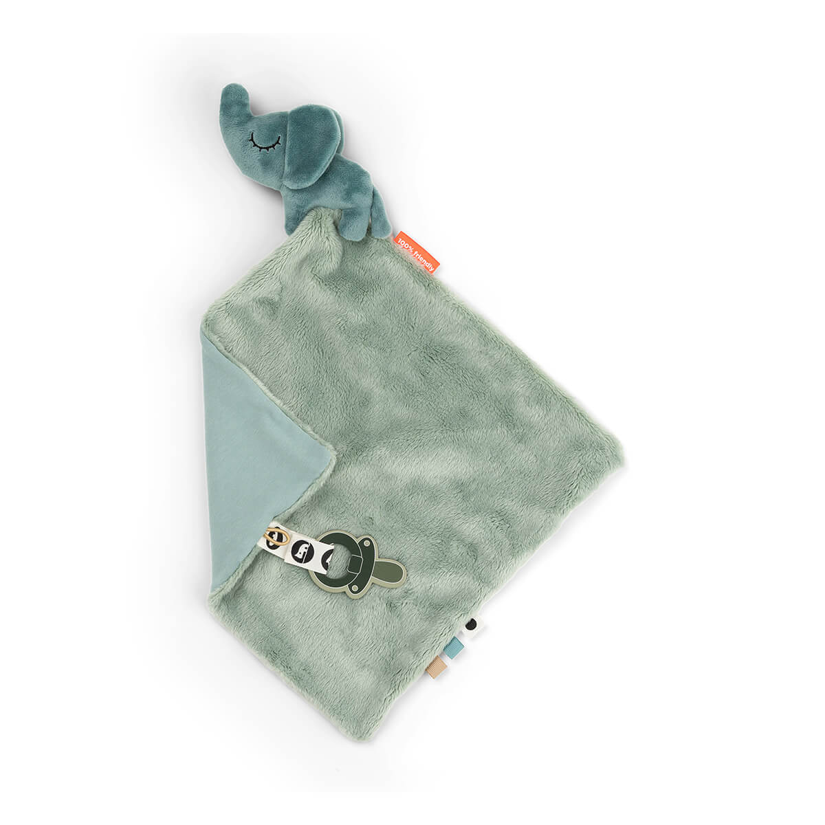 Done by Deer – Comfort Blanket Elphee – Blue – 28 x 28 cm v:4678358 Done by Deer – Comfort Blanket Elphee – Blue – 28 x 28 cm v:4678358