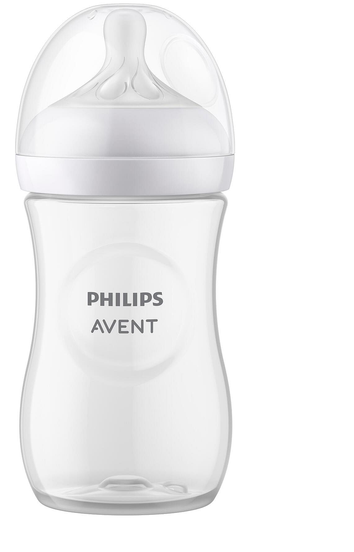 Philips Avent - Baby Bottle, 1 Bottle, 9oz/260ml, medium Flow Nipple, 3-6m v:7062482