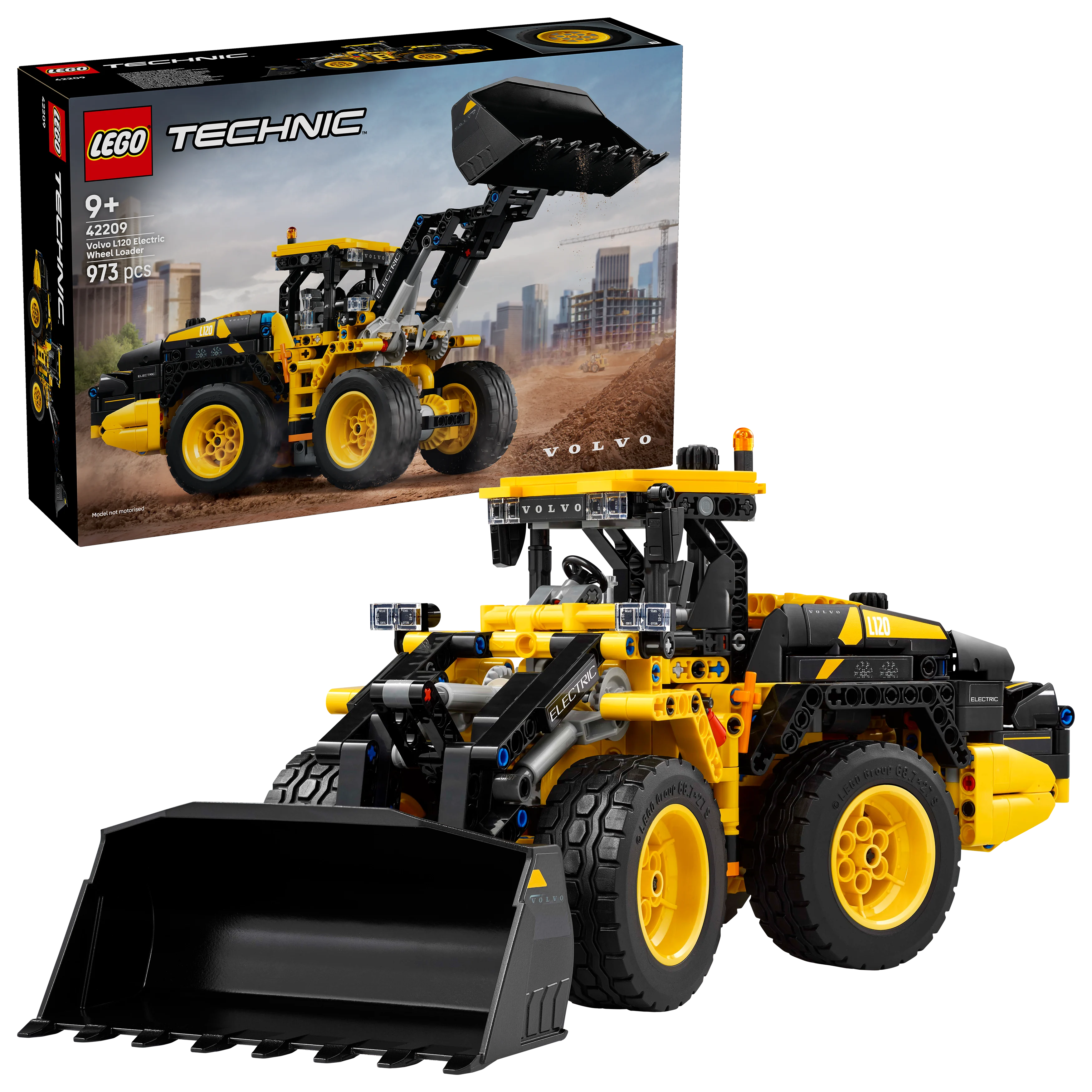 LEGO - Technic - Volvo L120 Electric hjullaster (42209) - Gratis frakt v:1366944