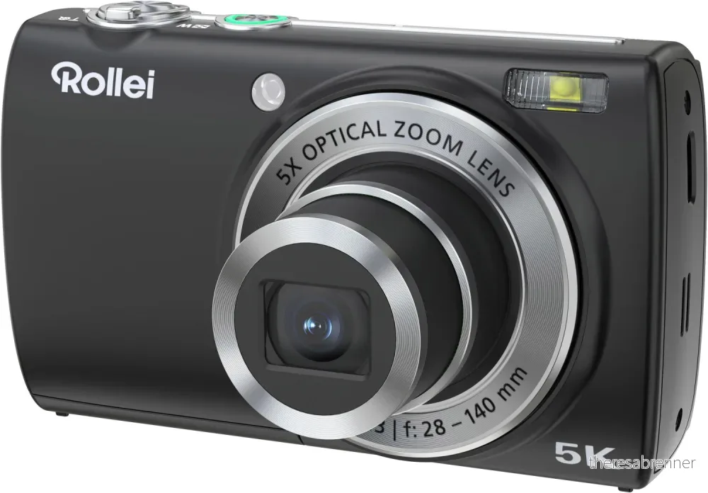 Rollei - Powerflex Compact Digital Camera - 64 MP - 5K - Gratis frakt v:4949721