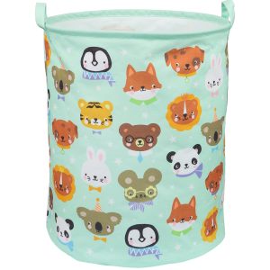 A little lovely company – Storage Basket Animal Friends – Green v:9403344 A little lovely company – Storage Basket Animal Friends – Green v:9403344