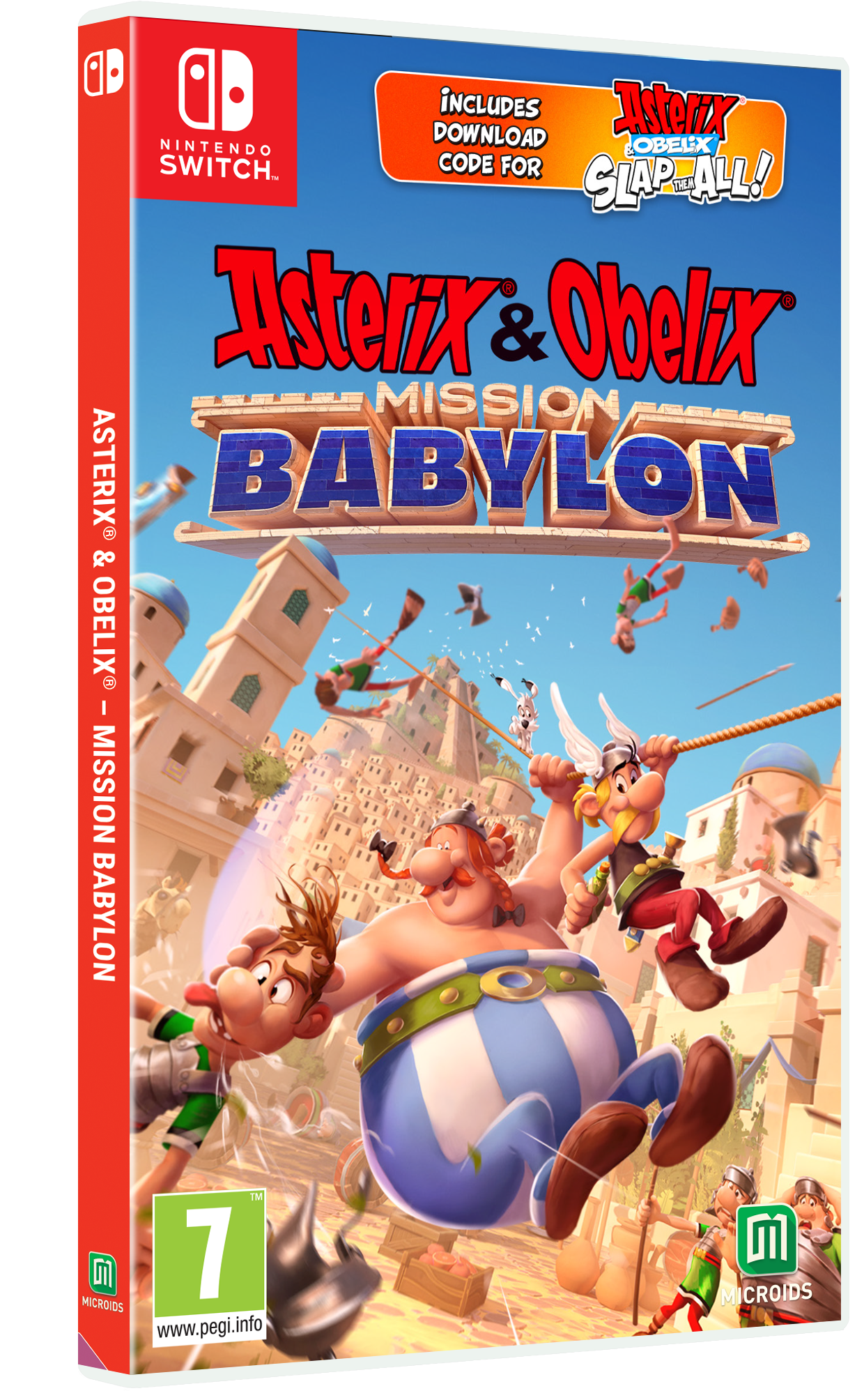 Asterix and Obelix - Mission Babylon - Nintendo Switch - Engelsk - Standard v:2794325