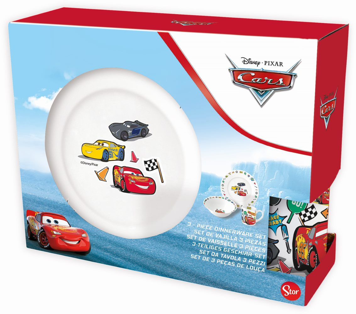 Stor -3-Piece Gift Set - Cars (188508733-88075) v:7956646
