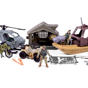 Special Forces – Military set including boat, helicopter, ATV and accessories (520374) v:8865333 Special Forces – Military set including boat, helicopter, ATV and accessories (520374) v:8865333