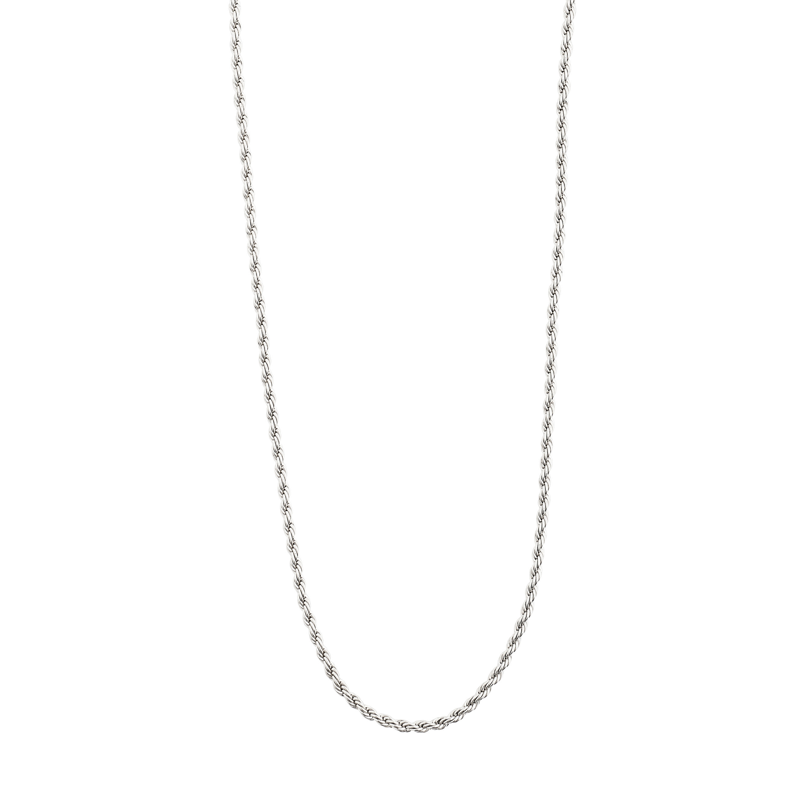PILGRIM - PAM Robe Chain Necklace - Silver-Plated - Adjustable 40 + 9 cm v:4730100