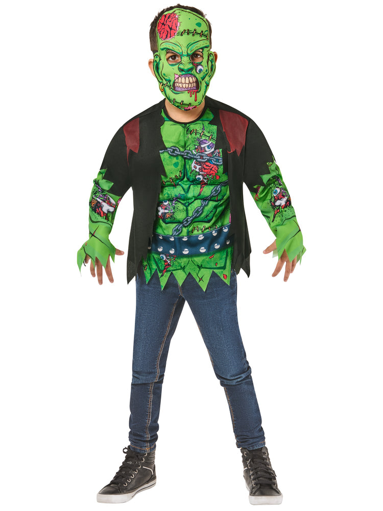 Rubies - Frankie Costume - Green - 98 v:1019834