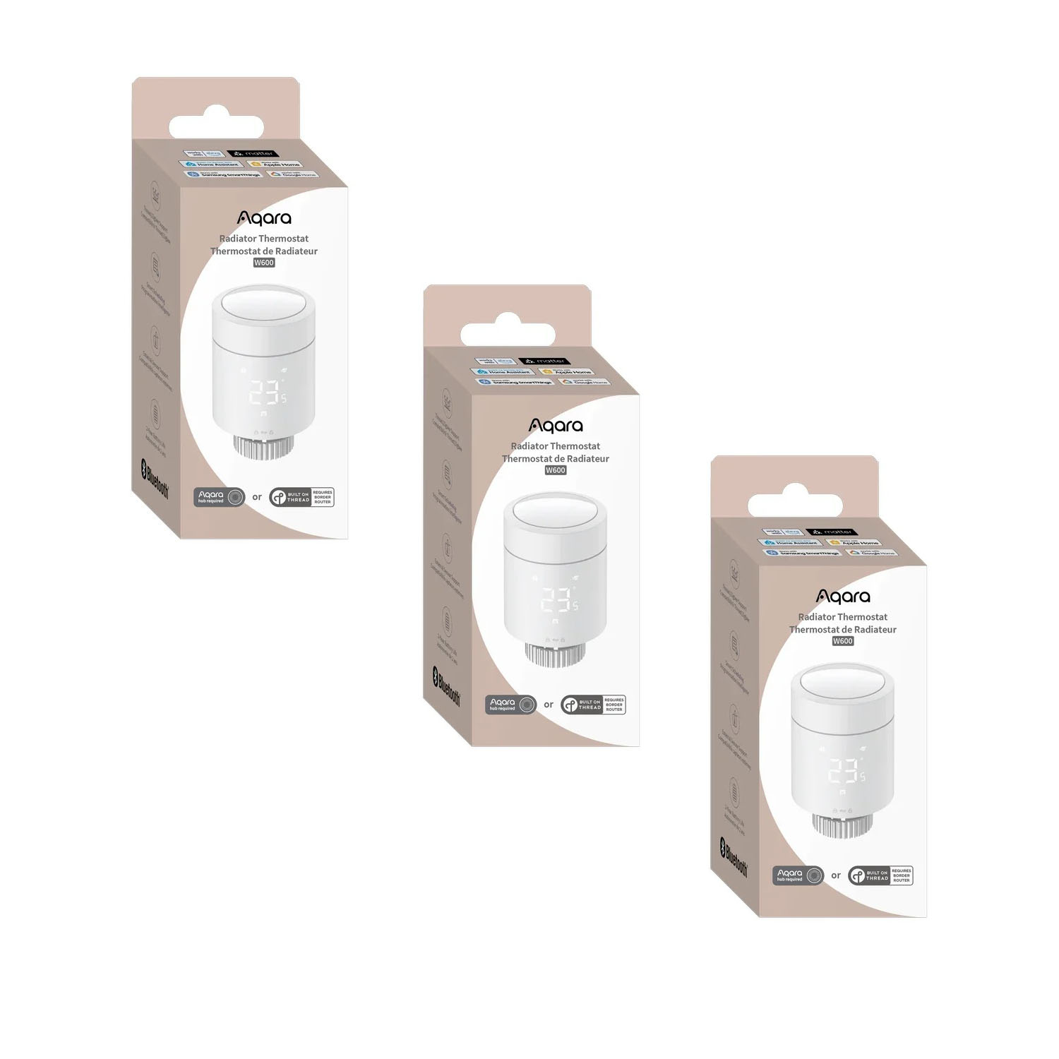 Aqara Termostatventil W600 – 3-Pack – Smart Styring av Radiatorer – Gratis frakt v:5598180 Aqara Termostatventil W600 – 3-Pack – Smart Styring av Radiatorer – Gratis frakt v:5598180